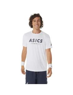 Camiseta Asics Men Court Tennis Graphic Tee 2041a259-100  | Ofertas de pádel